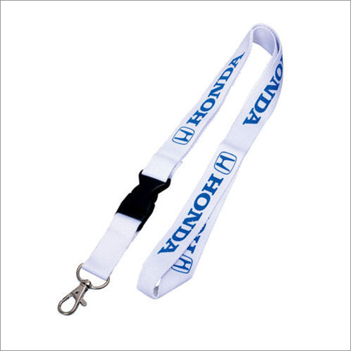 White ID Card Lanyard