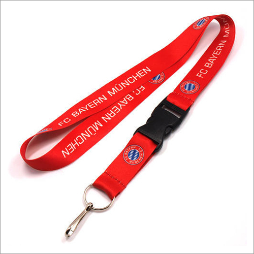 Red ID Card Lanyard