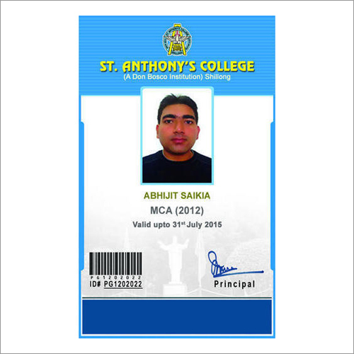 Plastic Collage ID Card