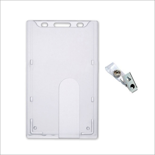 Rigid Plastic ID Card Holder