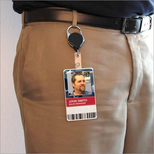 ID Badge Card Retractable Holder