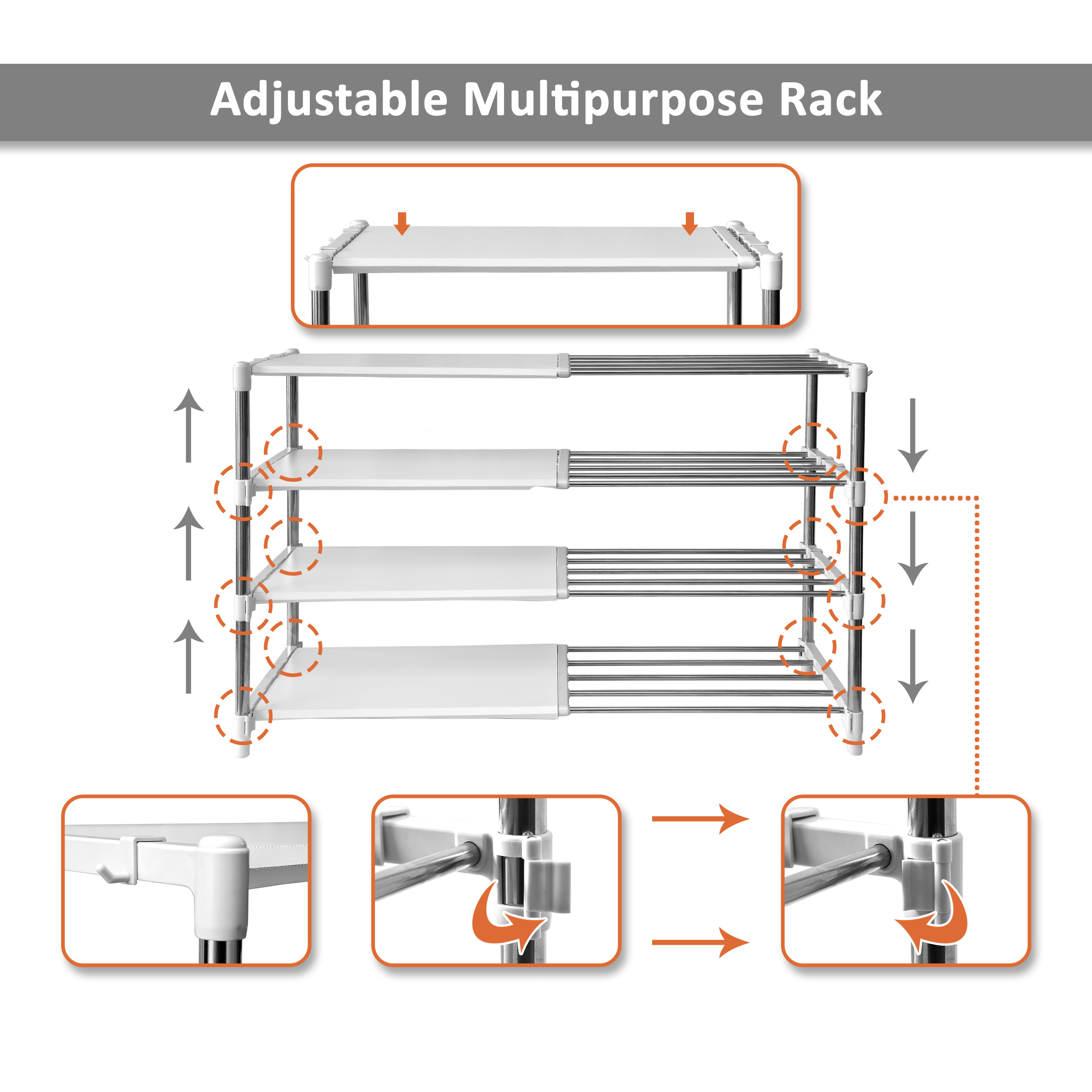 Portable Bathroom Racks