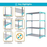 SS Bathroom Racks