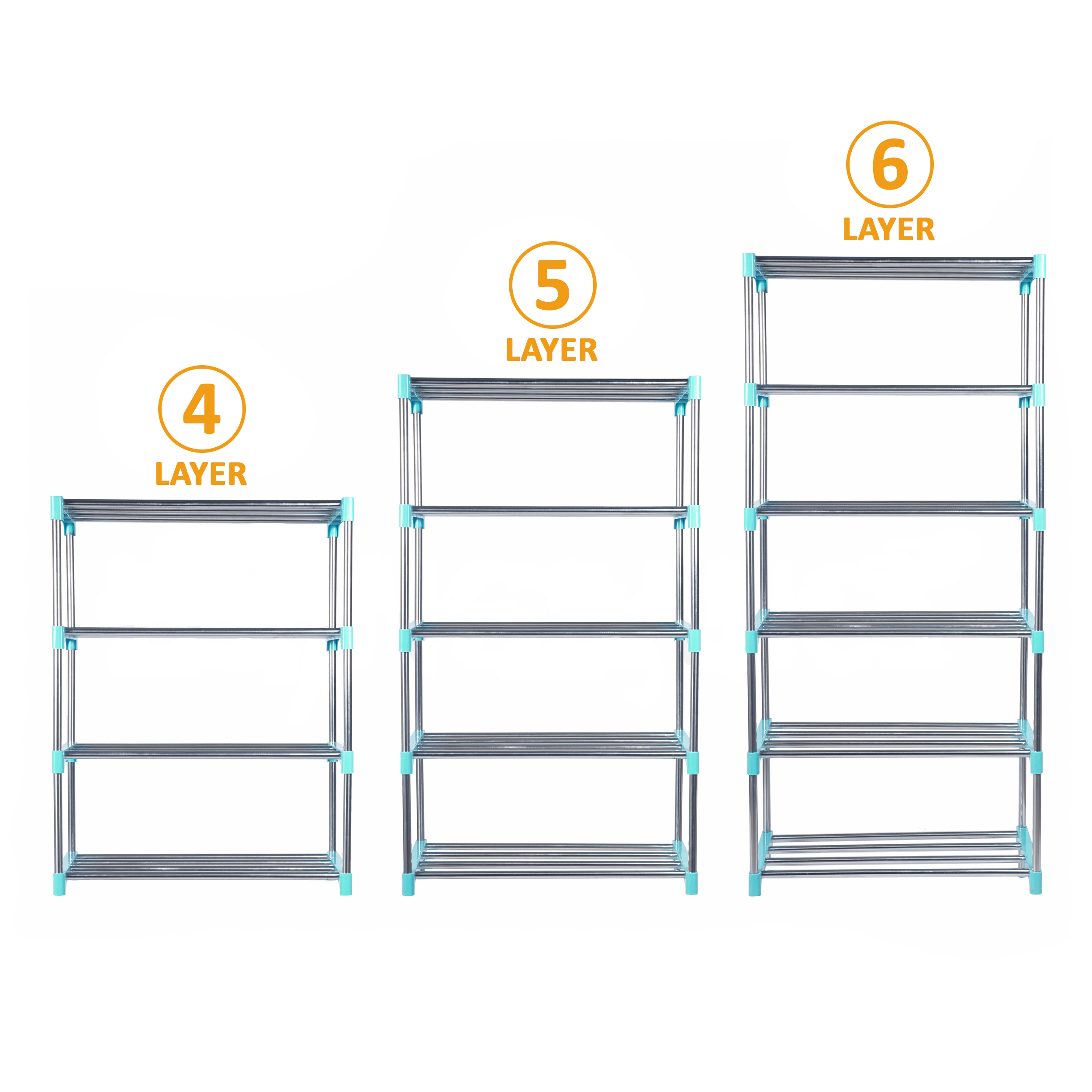 SS Bathroom Racks