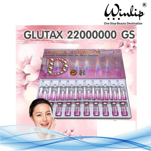 Glutax 22000000Gs Extremely Tremendous White Glutathione Injection Recommended For: Doctor