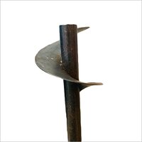 Segmented Screw Flight - Ms, Ss, Carbon Steel, 3 To 15mm Thickness, Black | Heat Resistant, Tapered Design For Even Drawdown In Agriculture, Mining, Storage