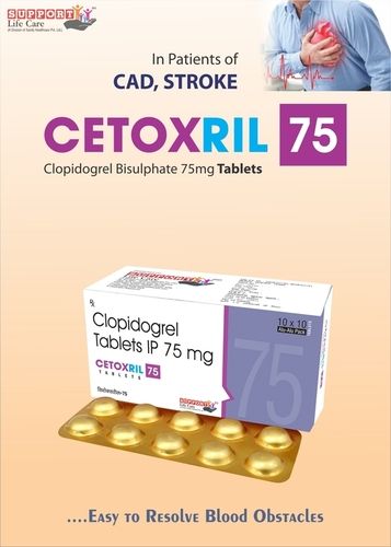 CLOPIDOGREL BISULFATE 75