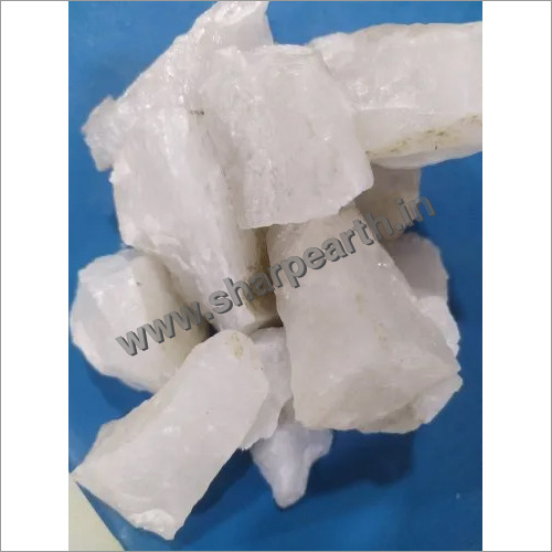 Super Semi White Quartz Lumps Application: Industrial