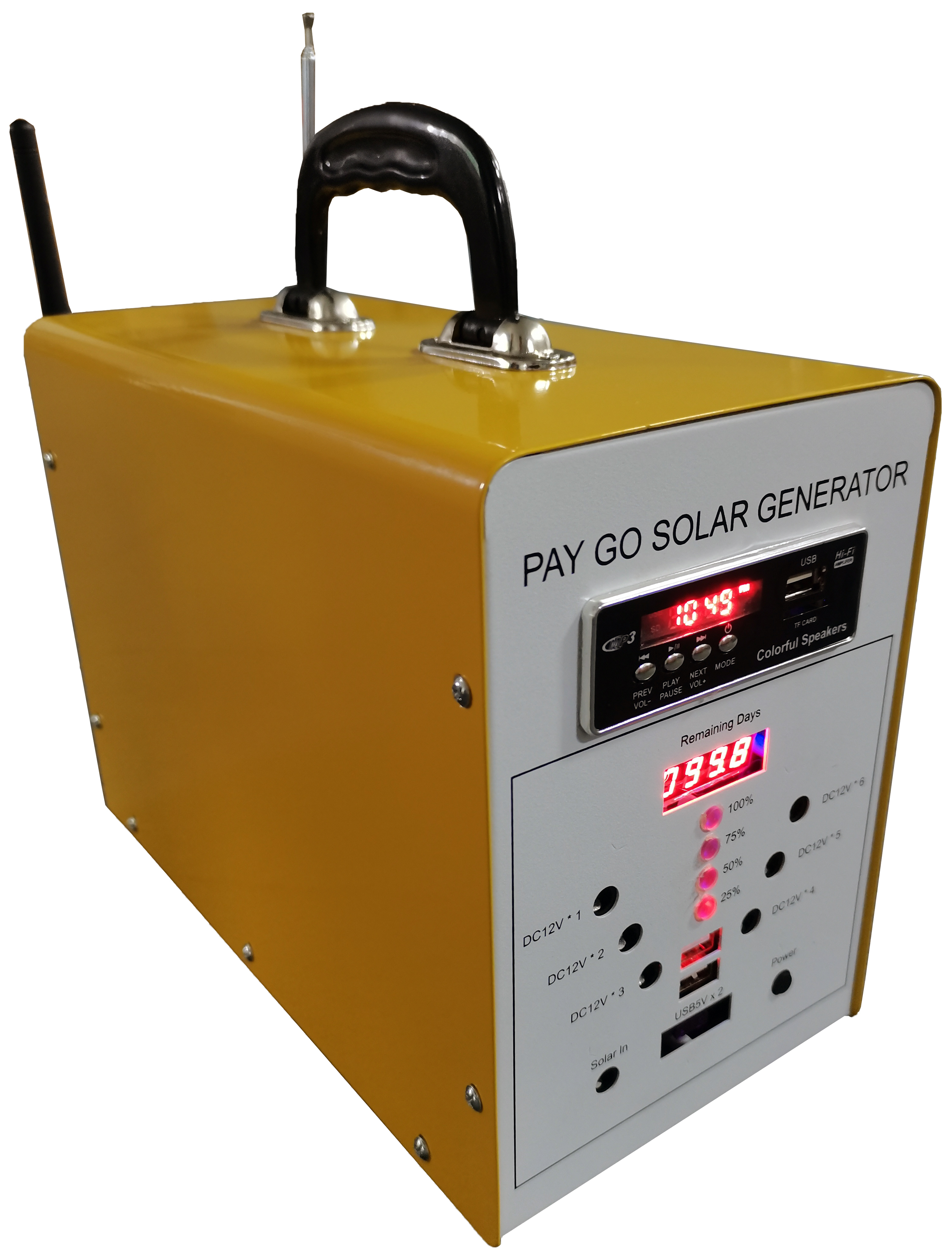 4G Monitoring Pay Go Solar Lighting Kits