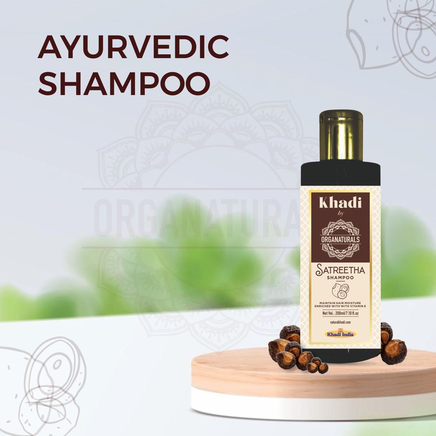 Ayurvedic Satreetha Shampoo