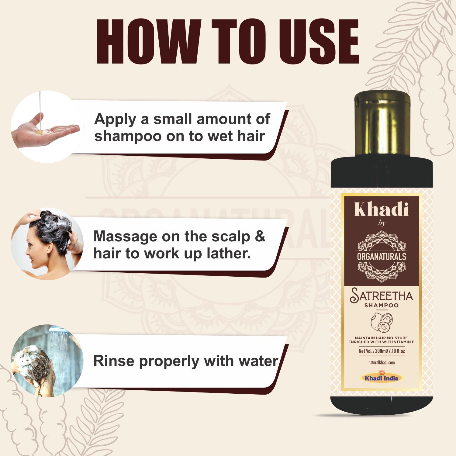 Ayurvedic Satreetha Shampoo