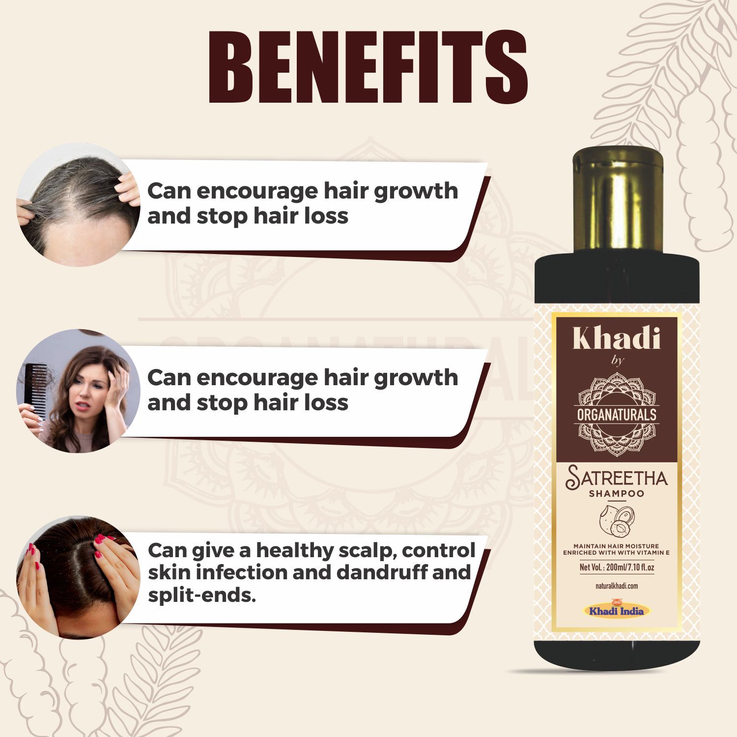 Ayurvedic Satreetha Shampoo