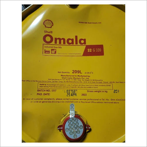 Shell Omala S2 G 320 Industrial Gear Oil Pack Type: Jar