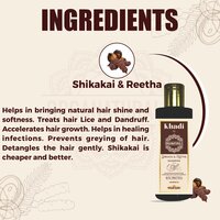 Ayurvedic Shampoo Reetha And Shikakai Hair Shampoo Suitable for All Type Hair 200ml