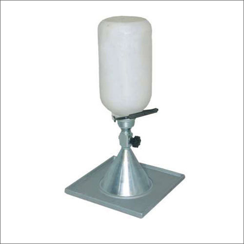 Sand Density Steel Cone Apparatus