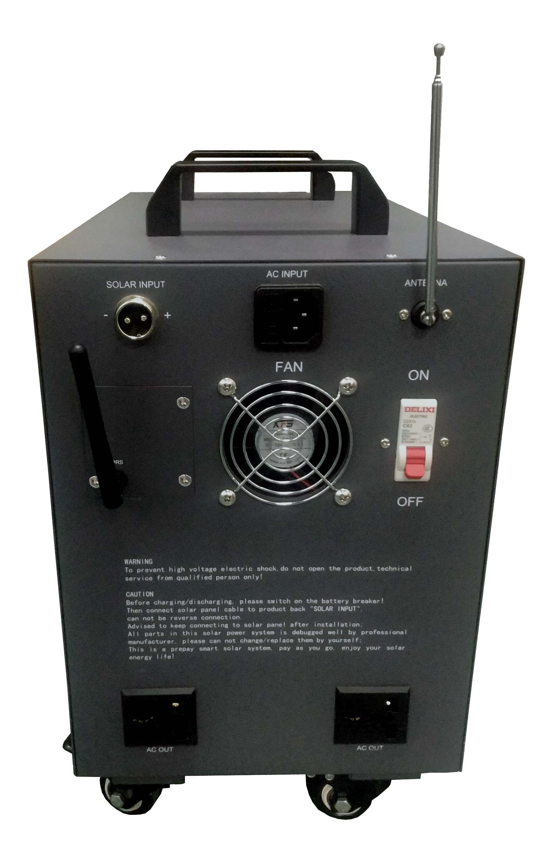 4G Monitoring Pay Go Portable Solar System