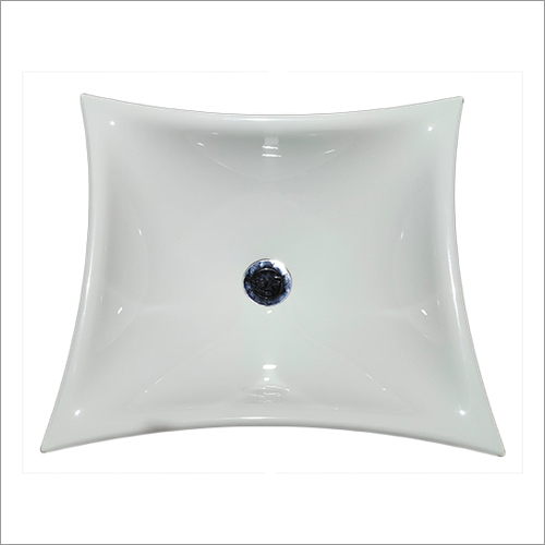 Table Top White Acrylic Wash Basin