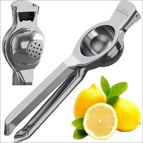 Silver Stainless Steel Lemon Squeezer
