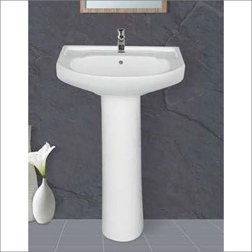 20X16 Inch Pedestal Wash Basin
