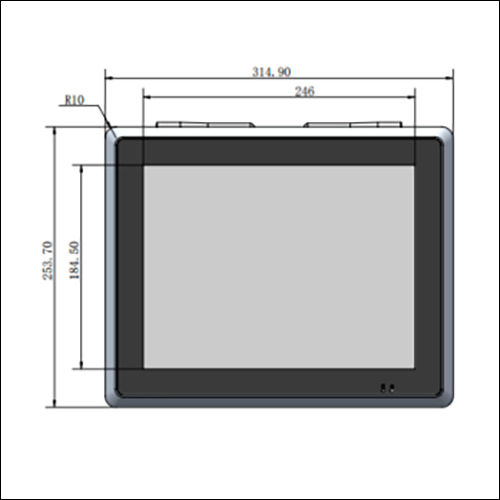 Intel I3 - 4Th Gen Capacitive Touch Screen Industrial Panel Pc 12.1 Inch