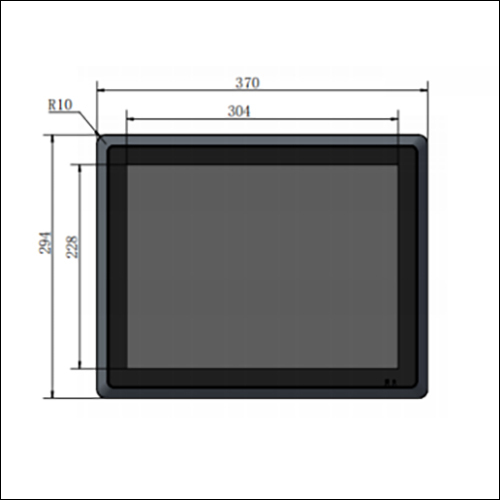 Capacitive Touch Screen Industrial Panel PC 15 inch