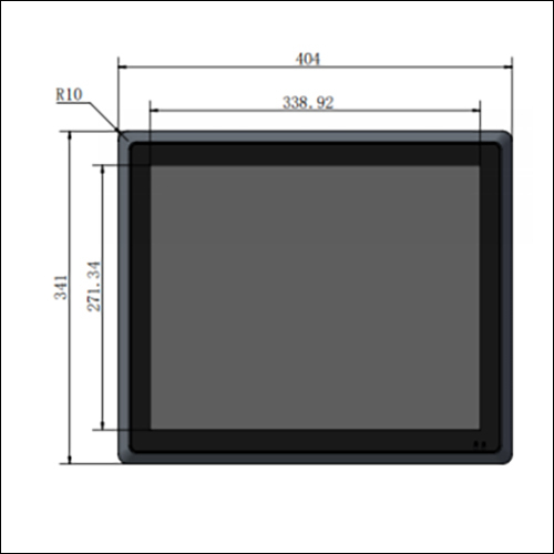 Capacitive Touch Screen Industrial Panel PC 17 inch