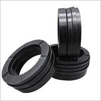 Black Chevron Packing Ring