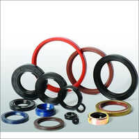 Hydraulic Oil Seals - Color: Black