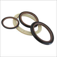 Round Buffer Seals - Color: Black