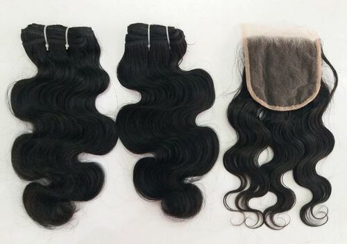 Raw Human Hair Body Wavy Human Hair Extensions Application: Household