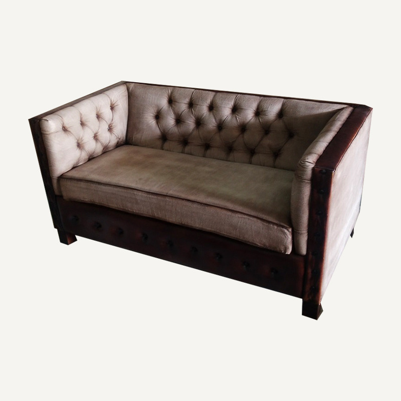 Leather Two Seater Sofa By Jodhpur Trendz