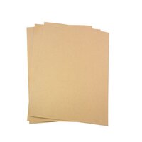 Kraft Paper - Virgin Wood Pulp, Customizable Sizes, Natural Brown Color | High Bursting Factor, Plain Pattern, Suitable for Packaging