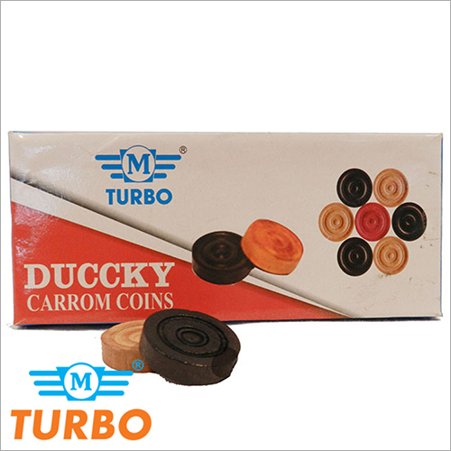 MTCB 33 Carrom Men Wooden Duccky