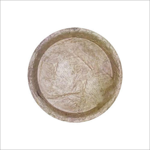 Plain Brown Disposable Leaf Plates Application: Commercial