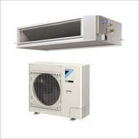 Ductable Air Conditioner Unit - 10.0 kW Cooling Capacity, 11.2 kW Heating Capacity, Ivory White Color, Hermetically Sealed Scroll Type Compressor, 1 Phase Input & 3 Phase Output, 46 Kg Input Weight, 108 Kg Output Weight, 220-240 V Power Supply, Warranty Included