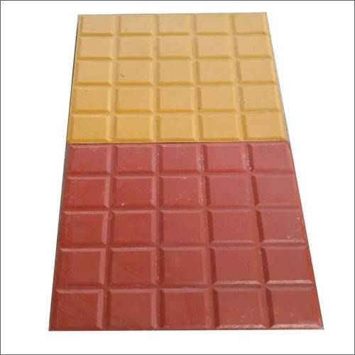 Square Ceramic Chequered Tile