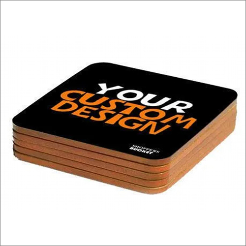Custom Design MDF Wooden Coaster