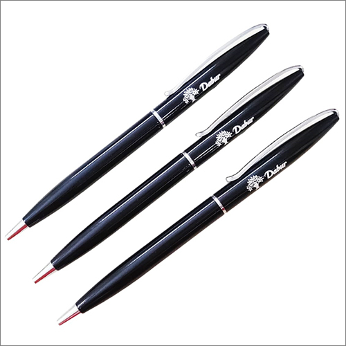 Smooth Writing Black Metal Pen