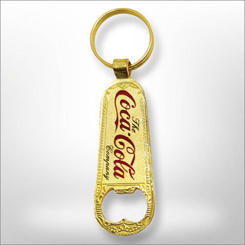 Coca Cola Printed Nickel Opener Keychain