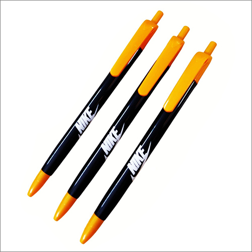 Black And Yellow Plastic Ball Pens