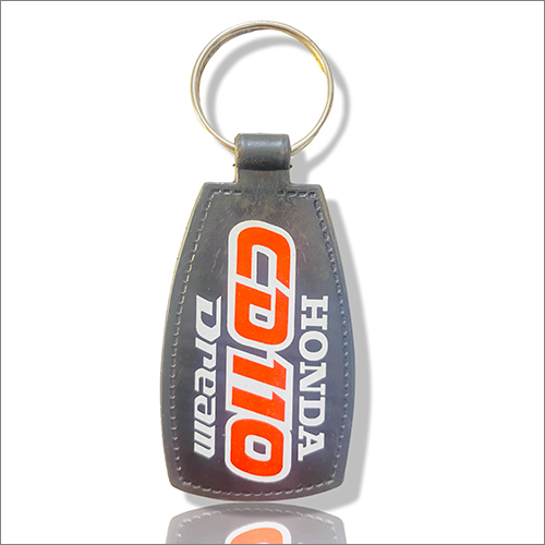 Black Honda Cd110 Plastic Keychain