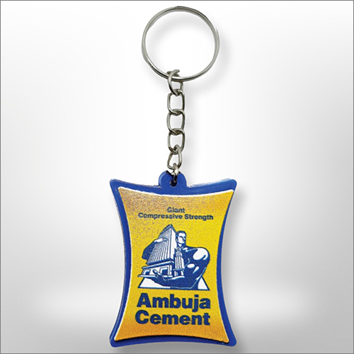 Ambuja Cement Silicone Keychain
