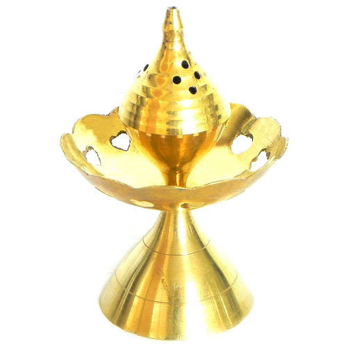 Brass Polished Agar batti Stand