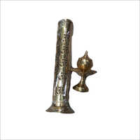 Brass Agarbatti Stand - Golden Polish Finish | Eco-friendly, Rust Proof, Indian Religious Style