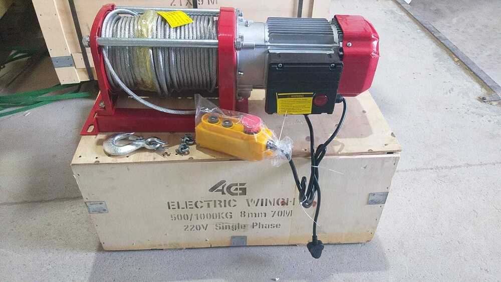 Kcd Winch 500-1000 - Color: Yellow