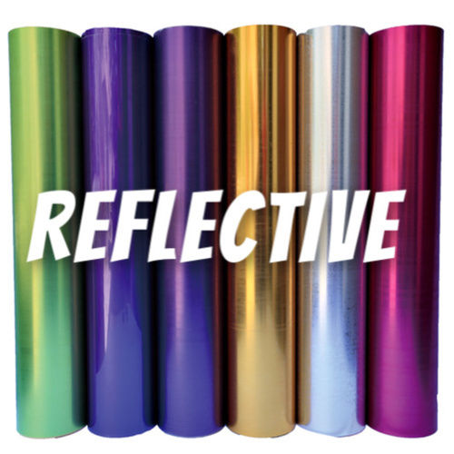 reflective heat transfer vinyl