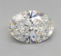 OVAL 1.25ct E SI1  Certified Lab Grown Diamond 523277300 EX3497