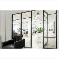 75 MM Glass Partition System