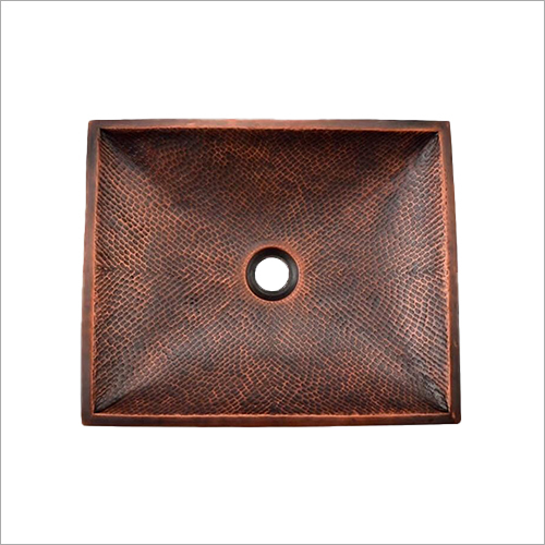 Copper Square Wash Basin