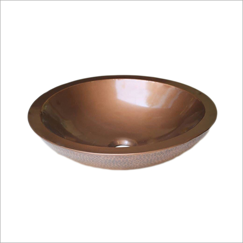 Copper Plain Wash Basin